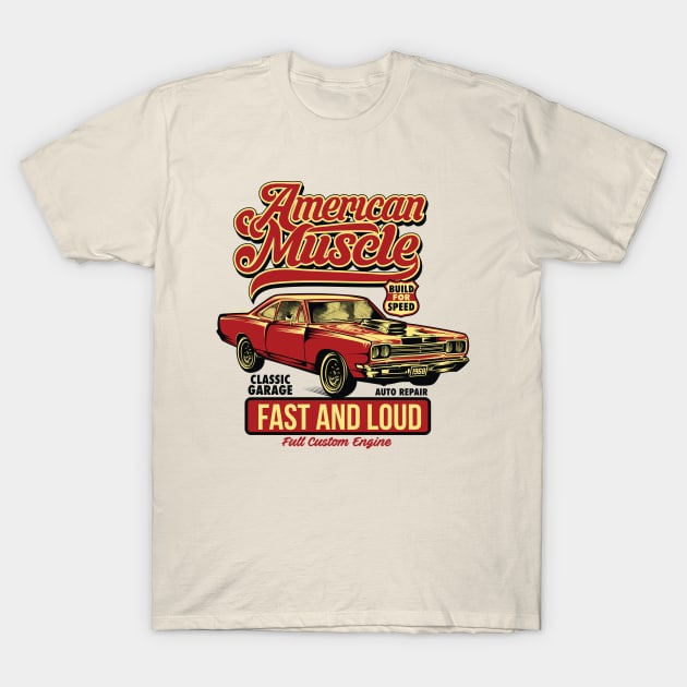 American muscle T-Shirt by Teefold